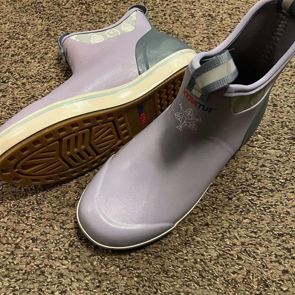 Purple Ankle Xtratuf Boots